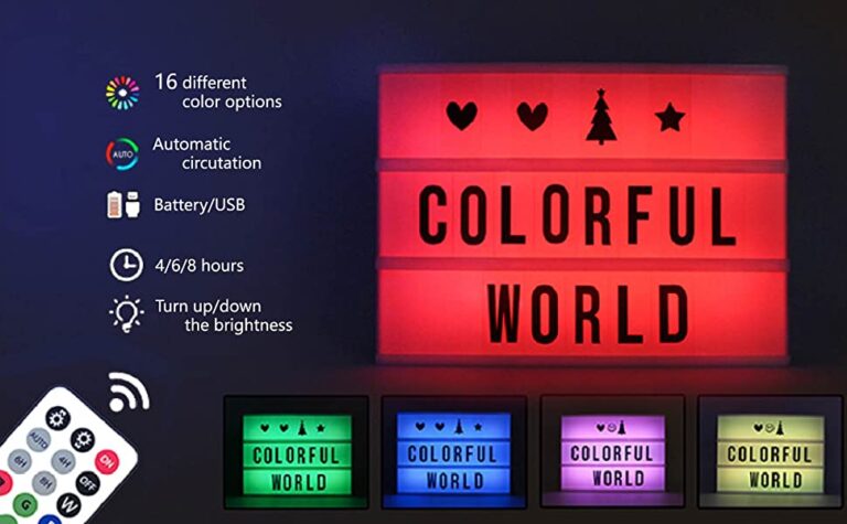 Letrero Luminoso LED Cine Caja de Luz